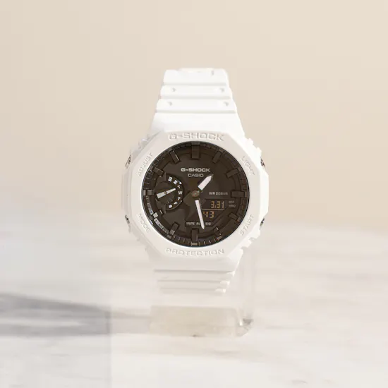 Casio G-Shock Carbon Core Guard White Men’s Watch