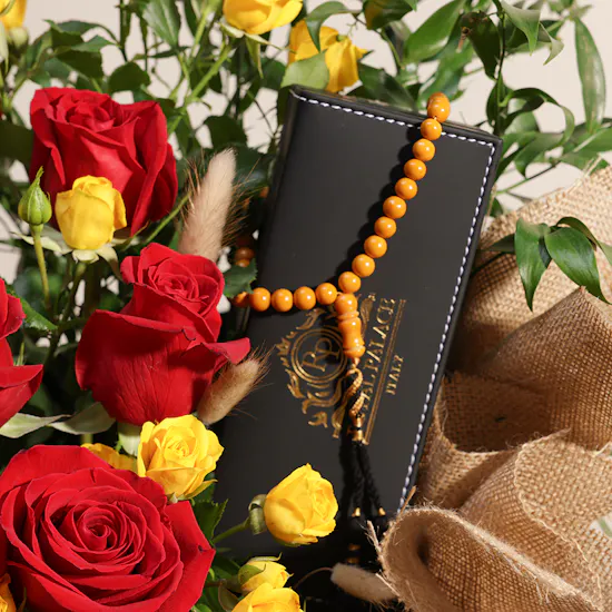 Royal Palace Misbaha with Amber Smell | Flower Bouquet