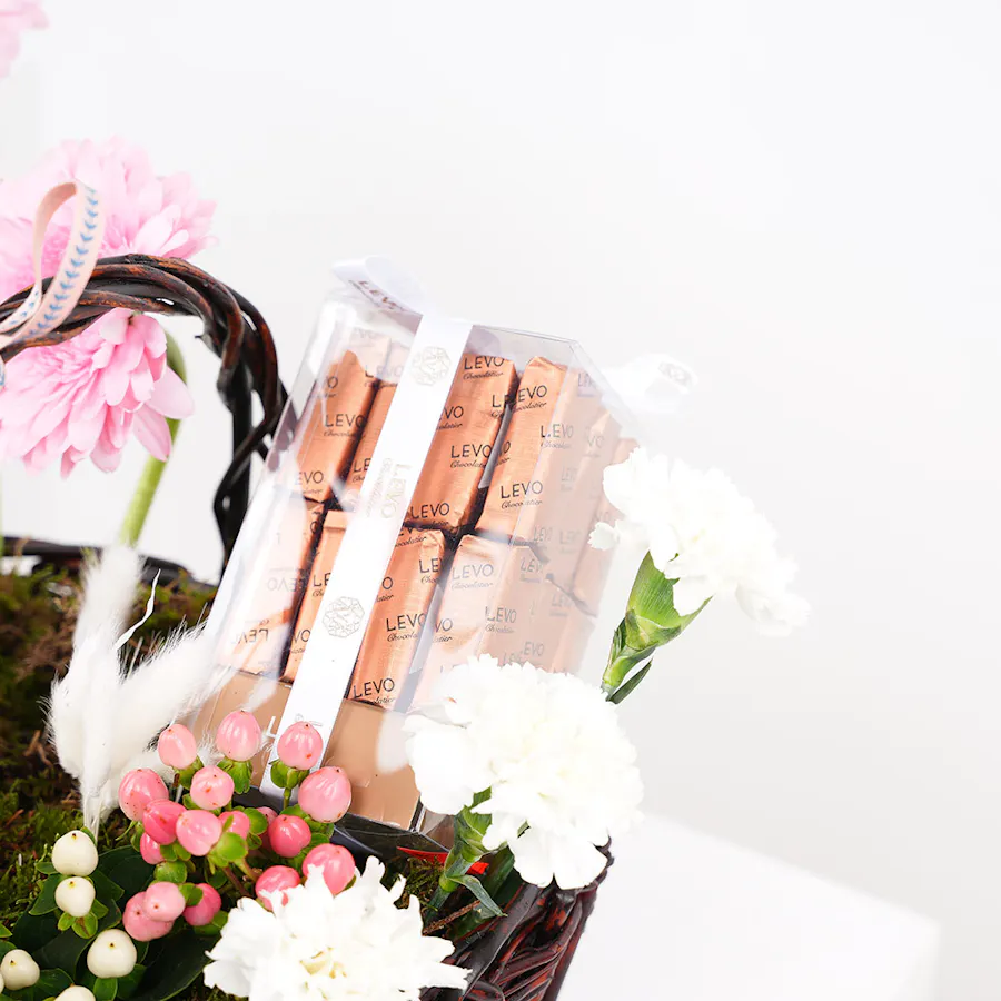 Levo Happy Basket | Gerbera 3