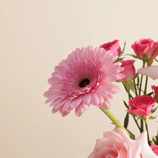 Pink Grace Flower Vase