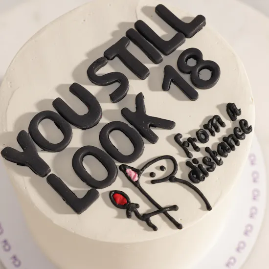 Cle Bakery Customized Birthday Cake