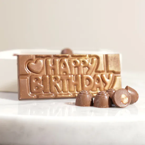 Ghazl Chocolatier Happy Birthday Mini Box | 300grams