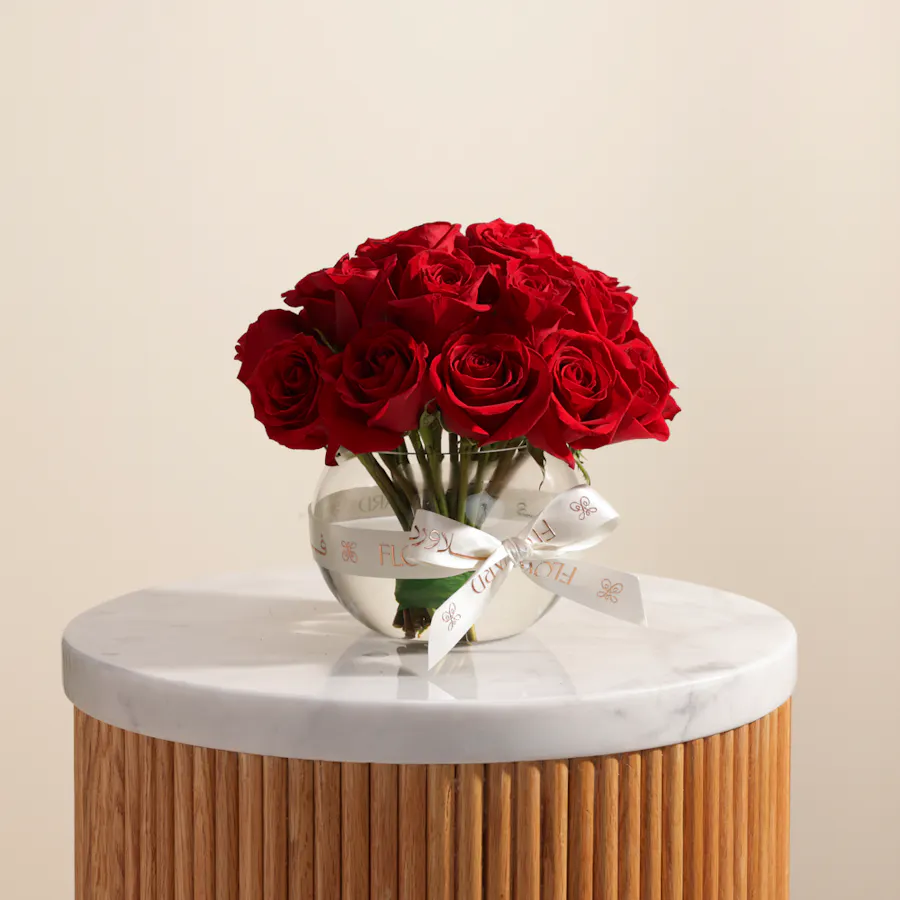 Blissful Red Roses Vase | 25 Roses 2