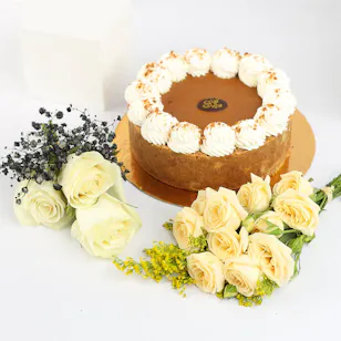 Cake Boutique Lotus Cheesecake | Roses Cake Boutique Lotus Cheesecake | Roses