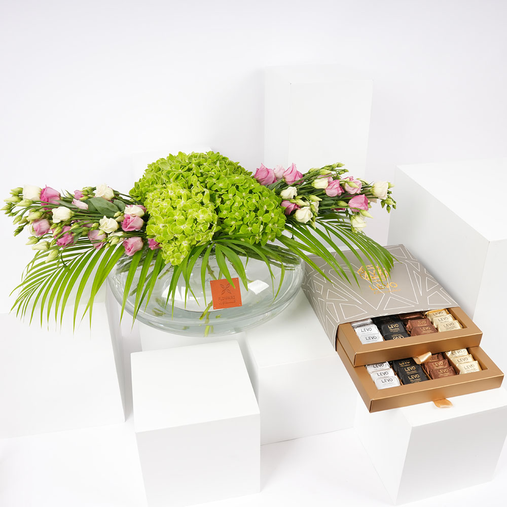 شوكولاتة  ليفو | مزهرية اوستوما