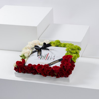 Laderach National Day Chocolate Box | Elegant Roses