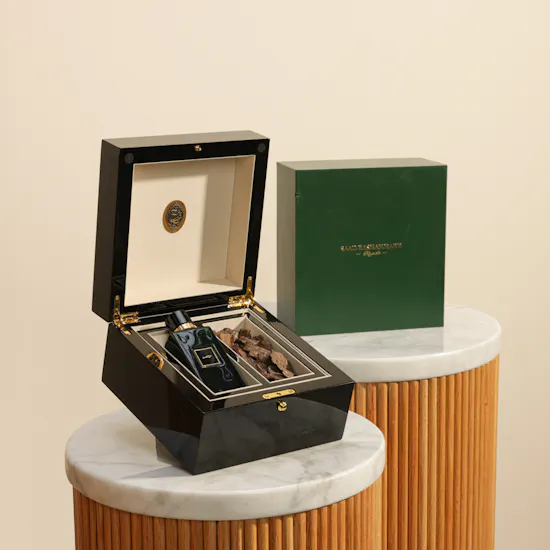 Saad Bashamakh Unisex Wooden Perfume and Incense Box