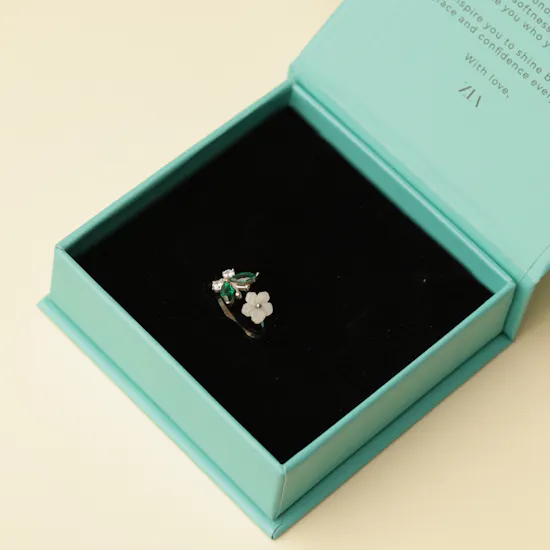 Zia Summer Adjustable Butterfly Women's Ring