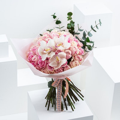 The Pink Bouquet | Pink Roses 
