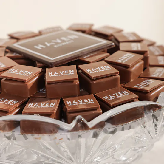 Haven Chocolate Parisien Crystal Tray