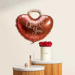Rare Beauty Mini Rare Eau de Parfum Unisex Set | Love You Flowers and Balloon Rare Beauty Mini Rare Eau de Parfum Unisex Set | Love You Flowers and Balloon