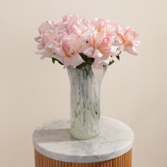 Delicate Roses Vase