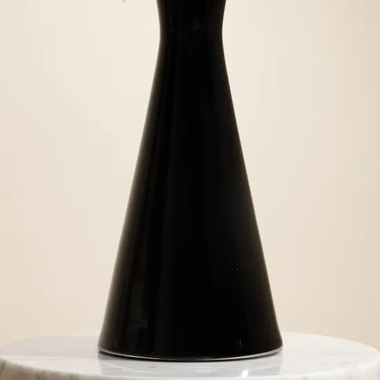 Floward Black Velvet Glass Vase