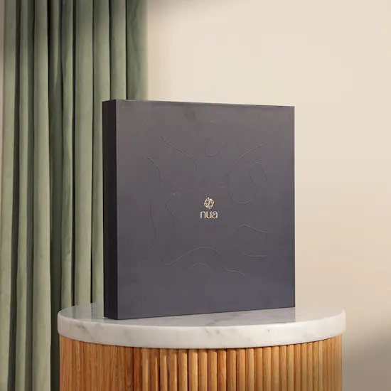 Nua Stuffed Dates Classic Blue Box