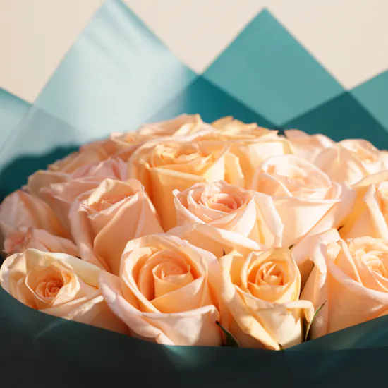 Happiness Roses Bouquet | 25 Roses