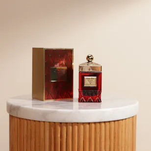 Ibraheem Al Qurashi Maamoul Balas Rose Bakhour | 70 g