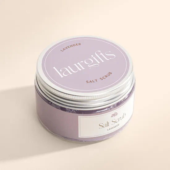 LaurGifts Lavender Spa Gift Box