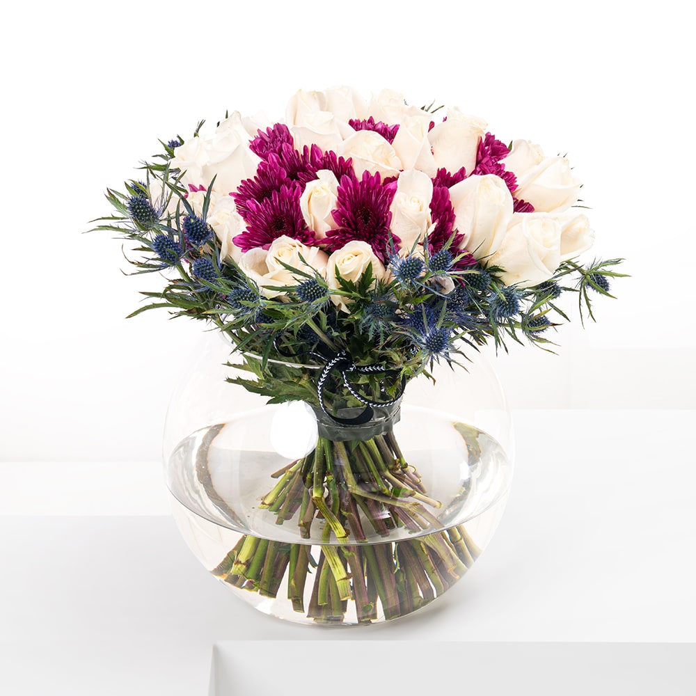 Vigor Flowers | Glass Vase