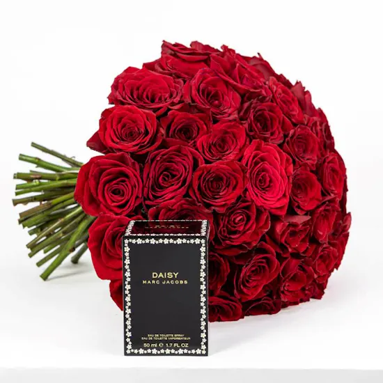 Daisy Marc Jacobs Women Perfume | 50 Roses Bouquet
