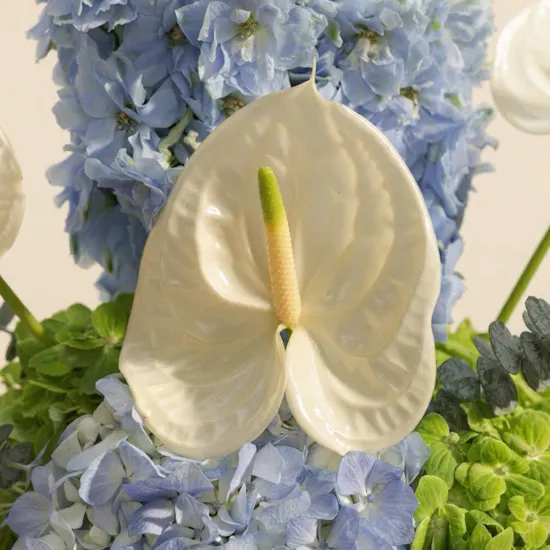 Emerald Grace Flowers Vase