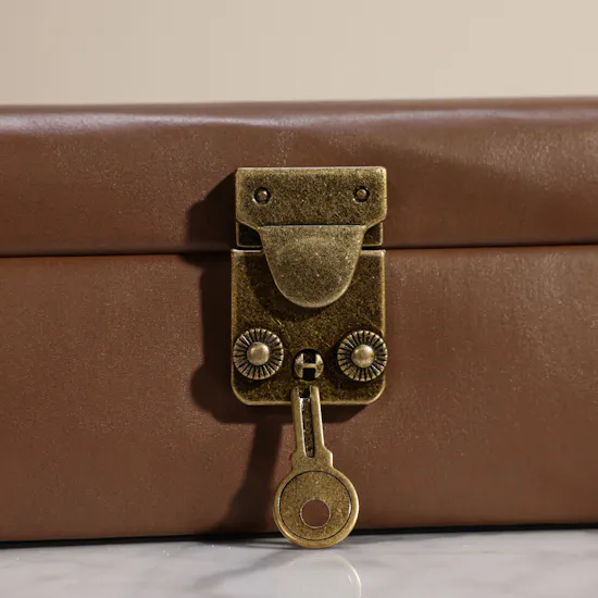 Heisse & Söhne Designhütte Camel Brown Watch Box