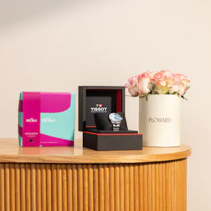 Tissot PR 100 Lady Sport Chic Women's Watch | Moko Crunch Chocolate Box with Flowers Tissot PR 100 Lady Sport Chic Women's Watch | Moko Crunch Chocolate Box with Flowers