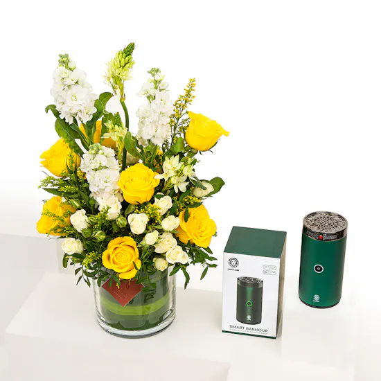 Ephone Green Smart Bakhour | Yellow Rose