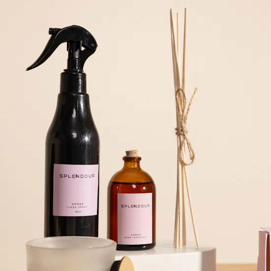 Splendour Amber Home Fragrance Set