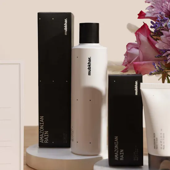 Waldorf Astoria Spa Deep Tissue Massage Gift Voucher | Mubkhar Personal Care Set and Flowers