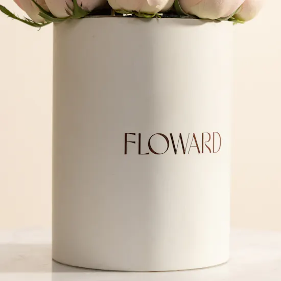 Soft Pink Rose Box