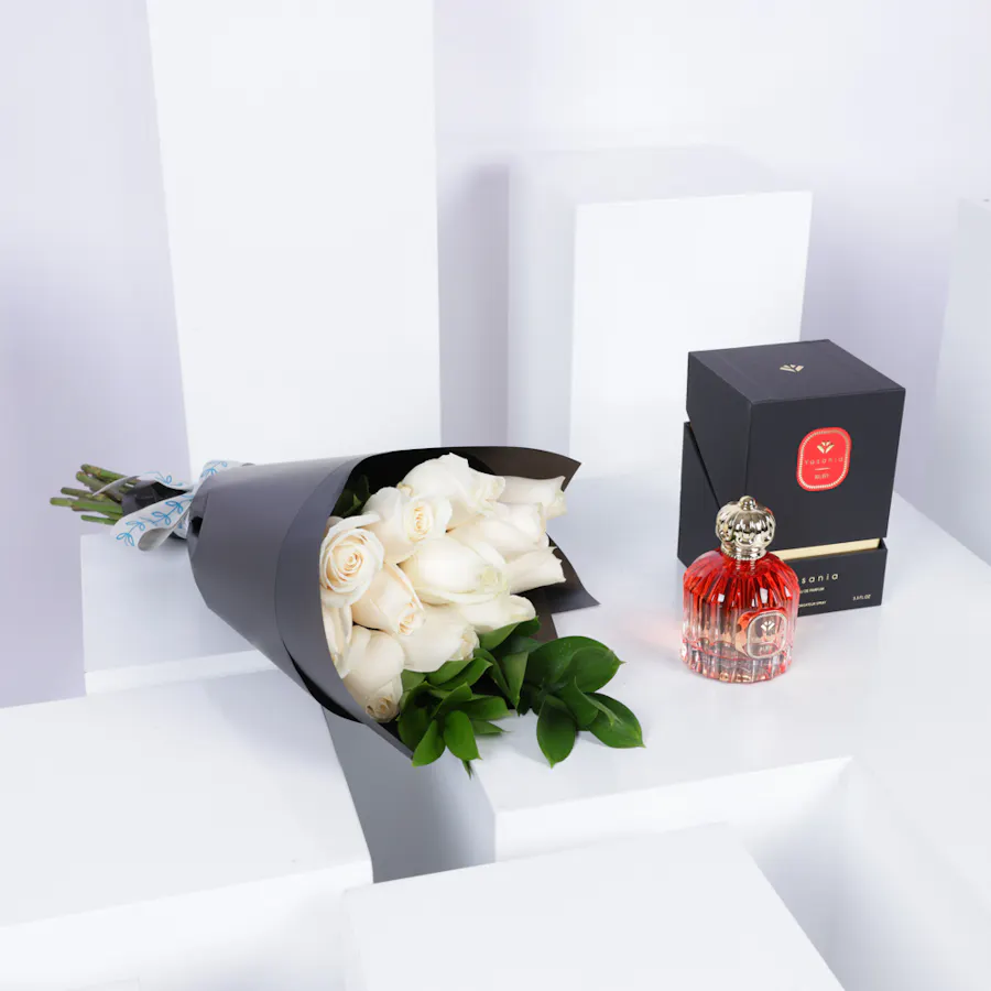Yasania Sweet Ambery Ruby 100ml | White Rose  4