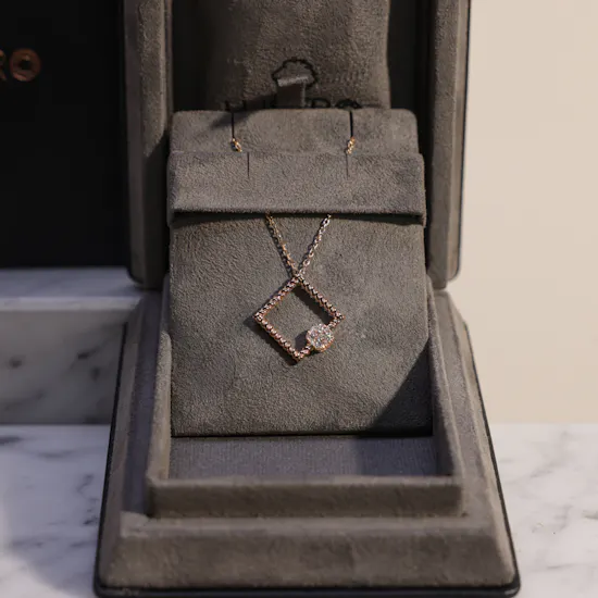 Lustro Stellarosa Diamond Necklace