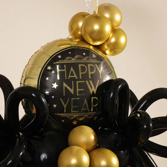 Balloonizer Happy New Year Small Design Balloons Set