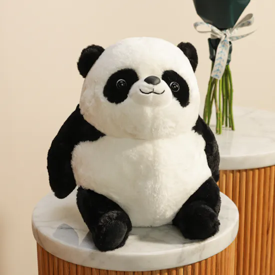 Floward Adorable Stuffed Toy | White Roses Bouquet
