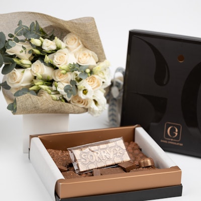 Ghazl Chocolate with White Bouquet