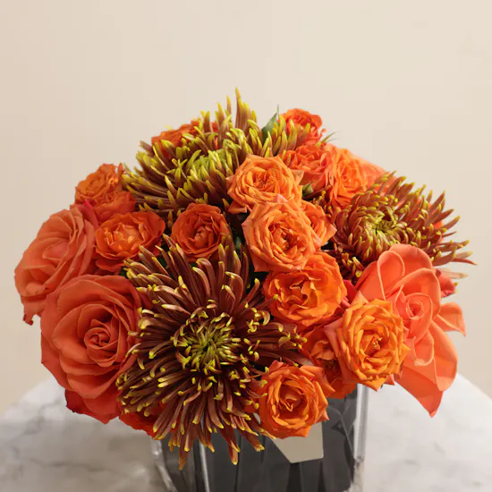 Autumn Grace Flowers Vase