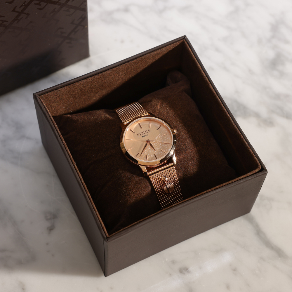 Buy and send Ferre Milano Fashion Rose Gold Women's Watch gift