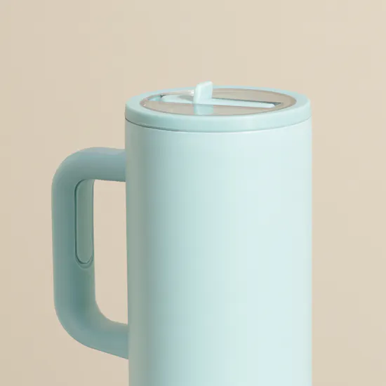 Glossy Touch Blue Water Bottle