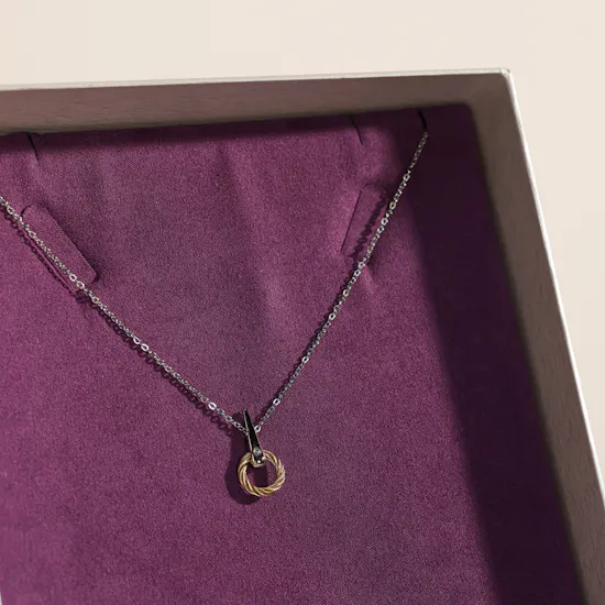 Charriol Infinity Zen Necklace