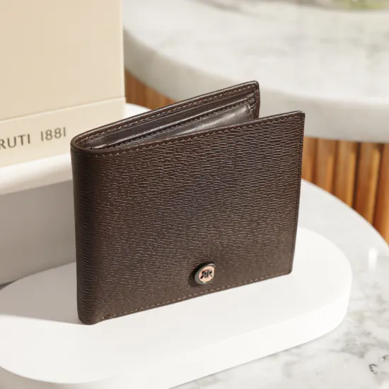 Cerruti 1881 Brown Leather Men’s Wallet | Urban Elegance Flowers