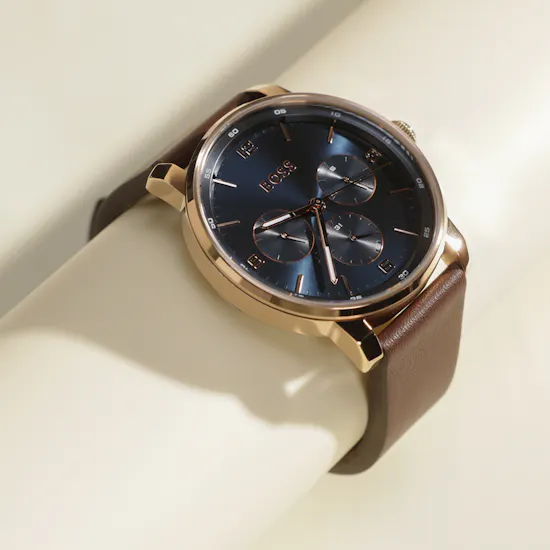Hugo Boss Contender Brown Men's Watch