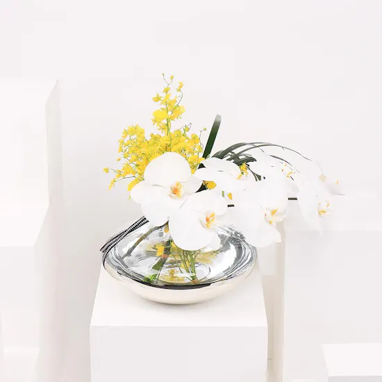Yellow Lake | Glass Vase