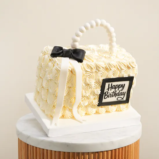 Floward Happy Birthday Bag Shape Cake