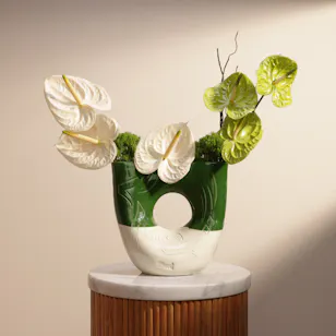 Enchanting Petals Display | Keramos Vase Enchanting Petals Display | Keramos Vase