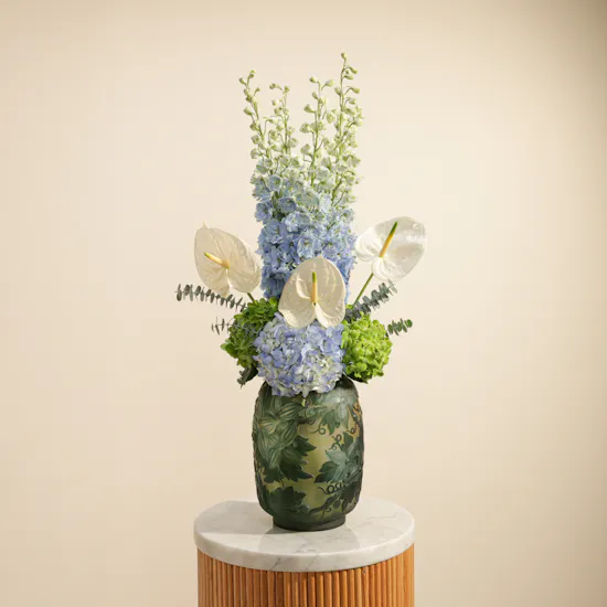 Emerald Grace Flowers Vase