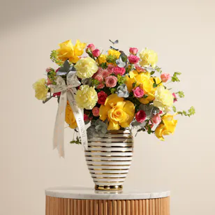 Color of Happiness Flower Vase