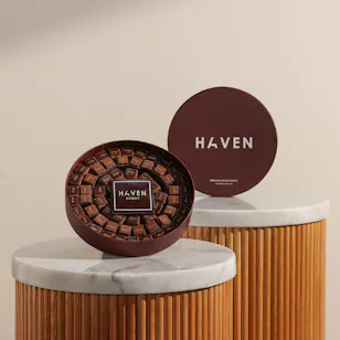 Haven Chocolate Mix Maestro Round Chocolate Box