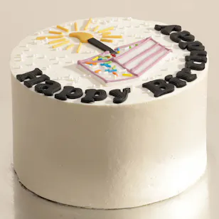 Floward Happy Birthday Mini Chocolate Cake 