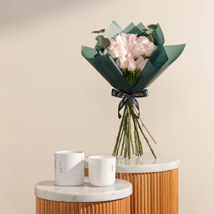 Mubkhar California Gold Scented Candle | Soft Flowers