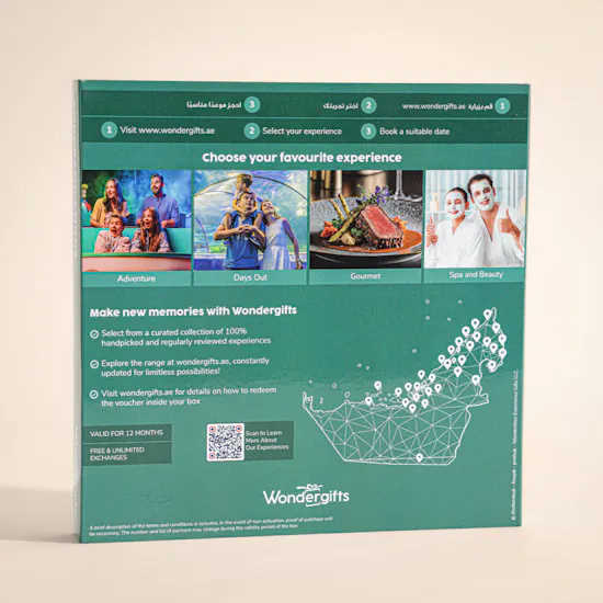 Wondergifts Congrats Experience Gift Box